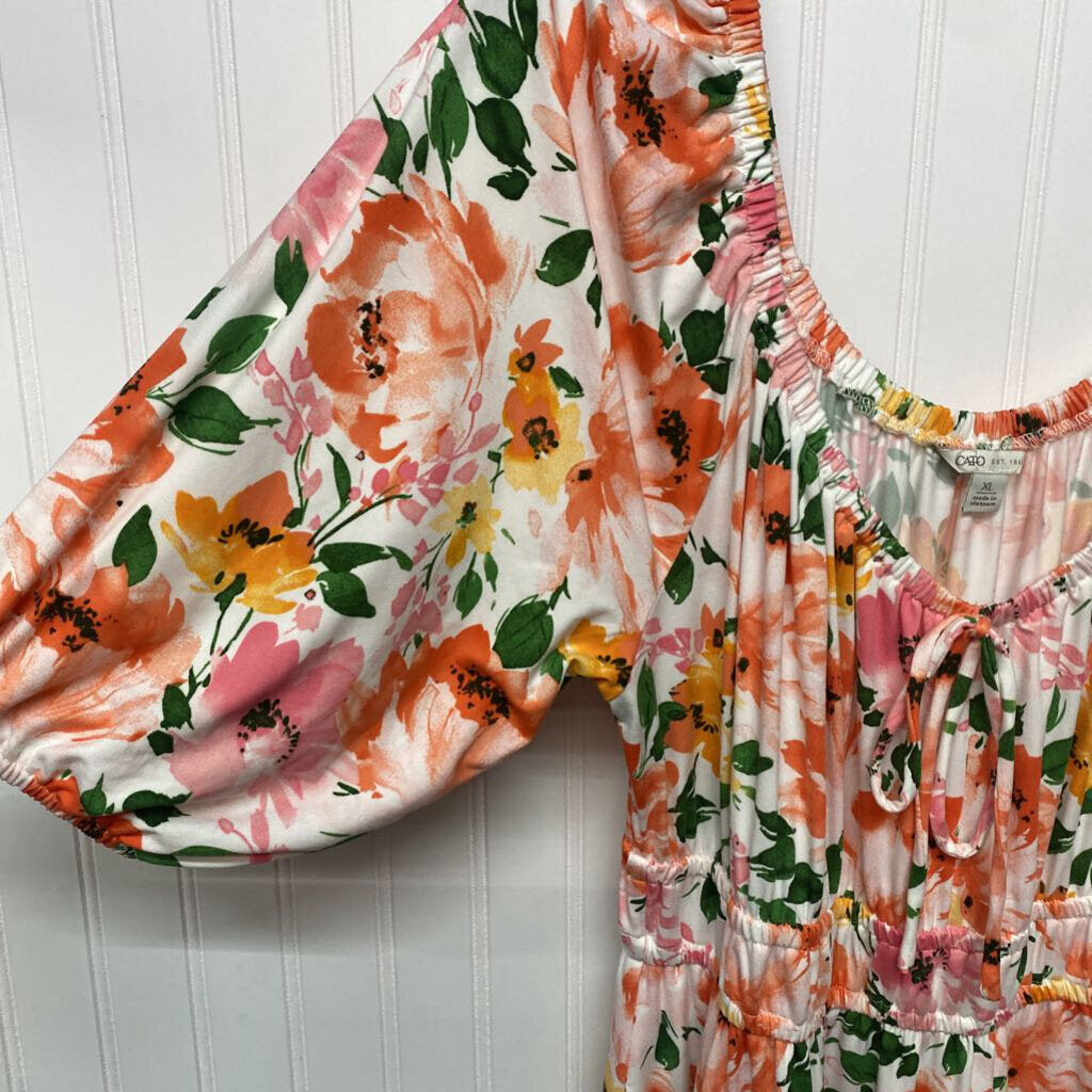 FLORAL LONG DRESS
