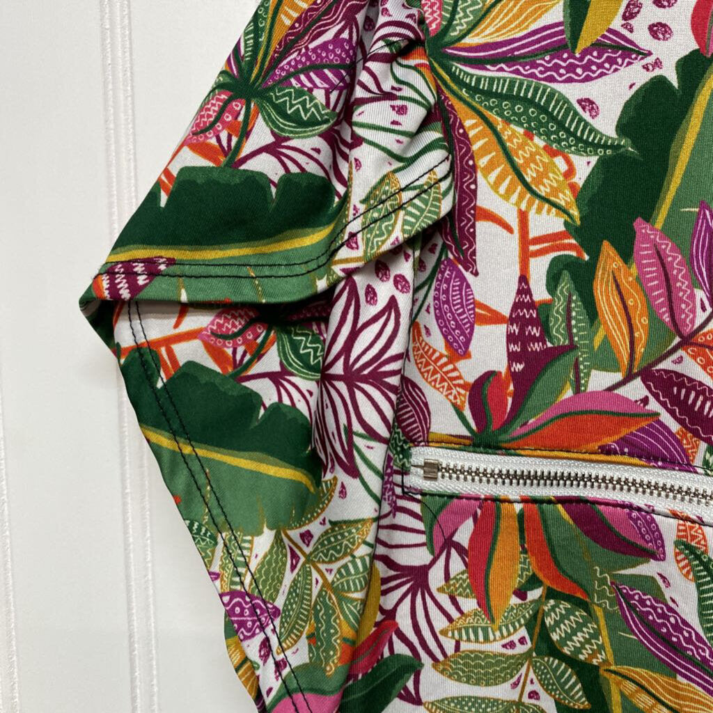 FLORAL V NECK