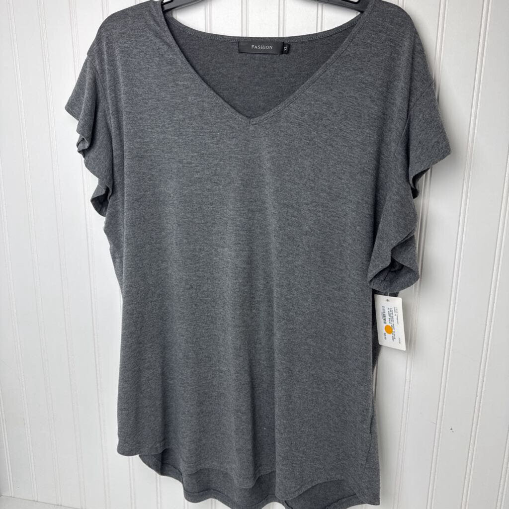 V NECK TOP