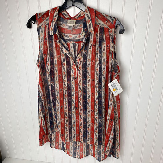 SLEEVELESS SHEER TOP