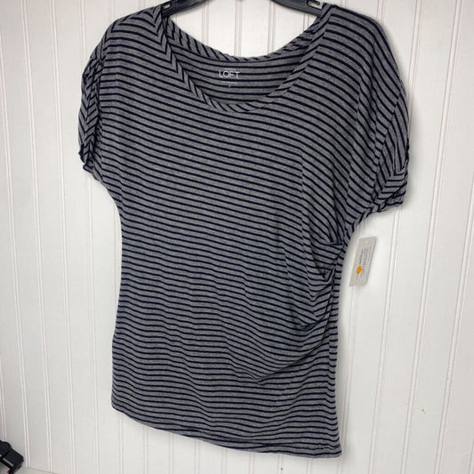 STRIPED SHOSRT SLEEVED