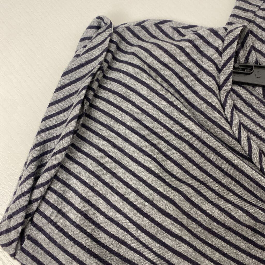 STRIPED SHOSRT SLEEVED