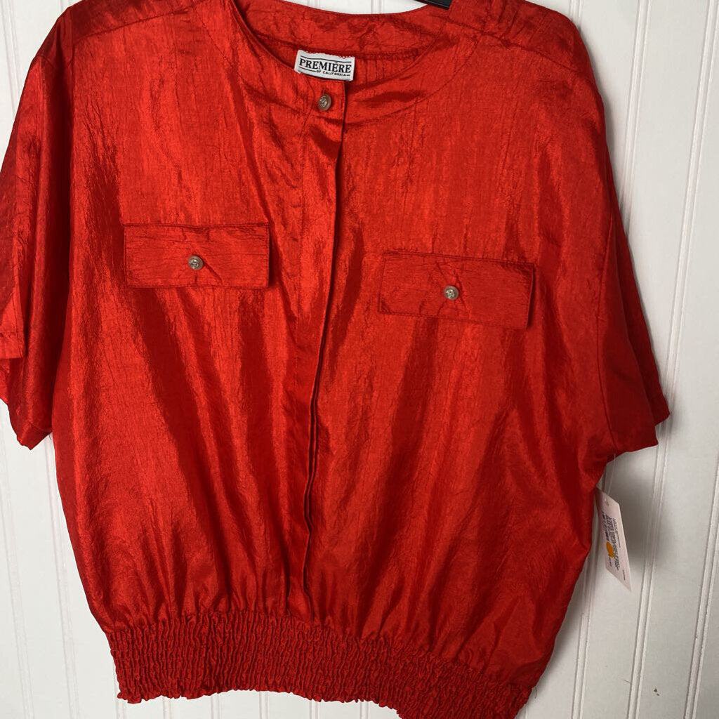 ELASTIC WAIST TOP