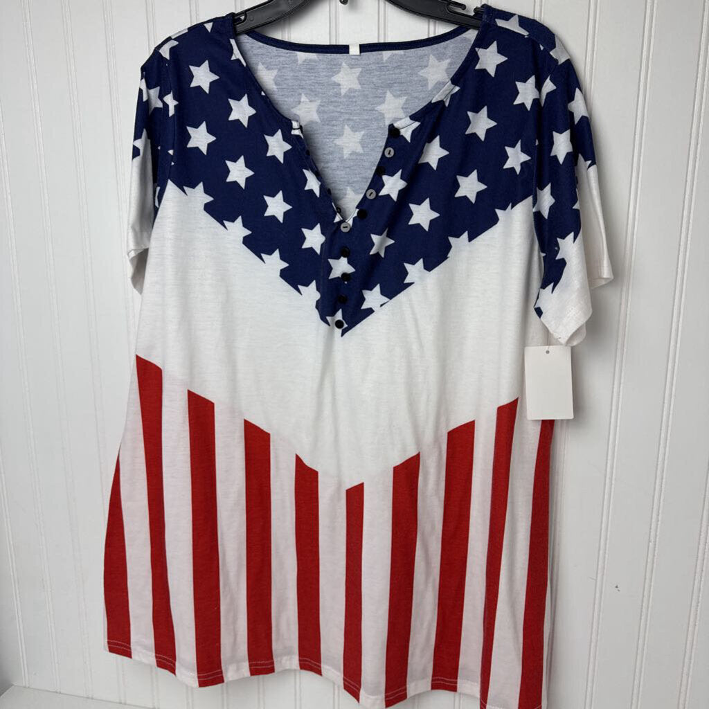 FLAG SHORT SLEEVED