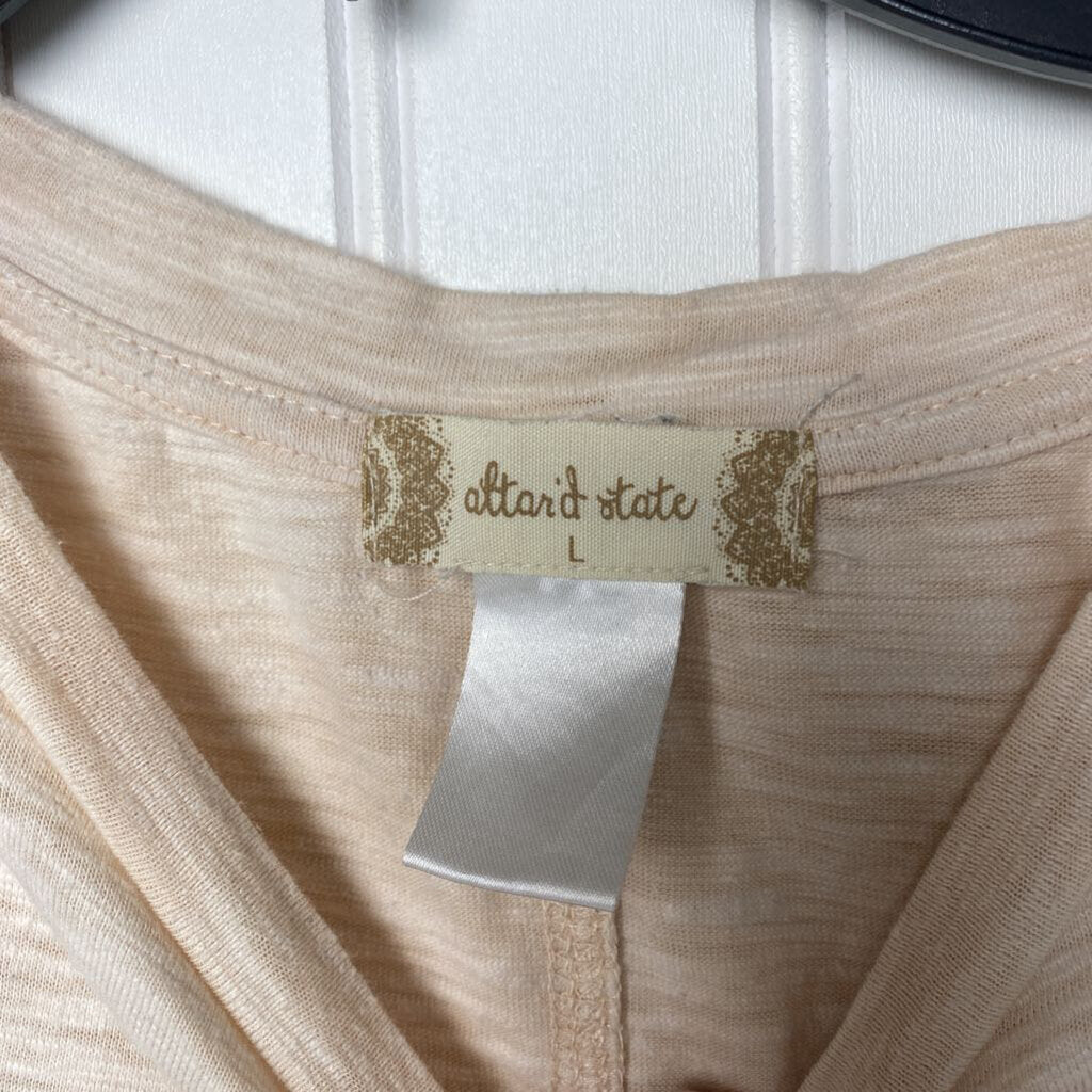 KNIT TOP SIDE TIES