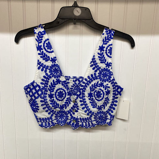 FRONT BUTTON HALTER TOP