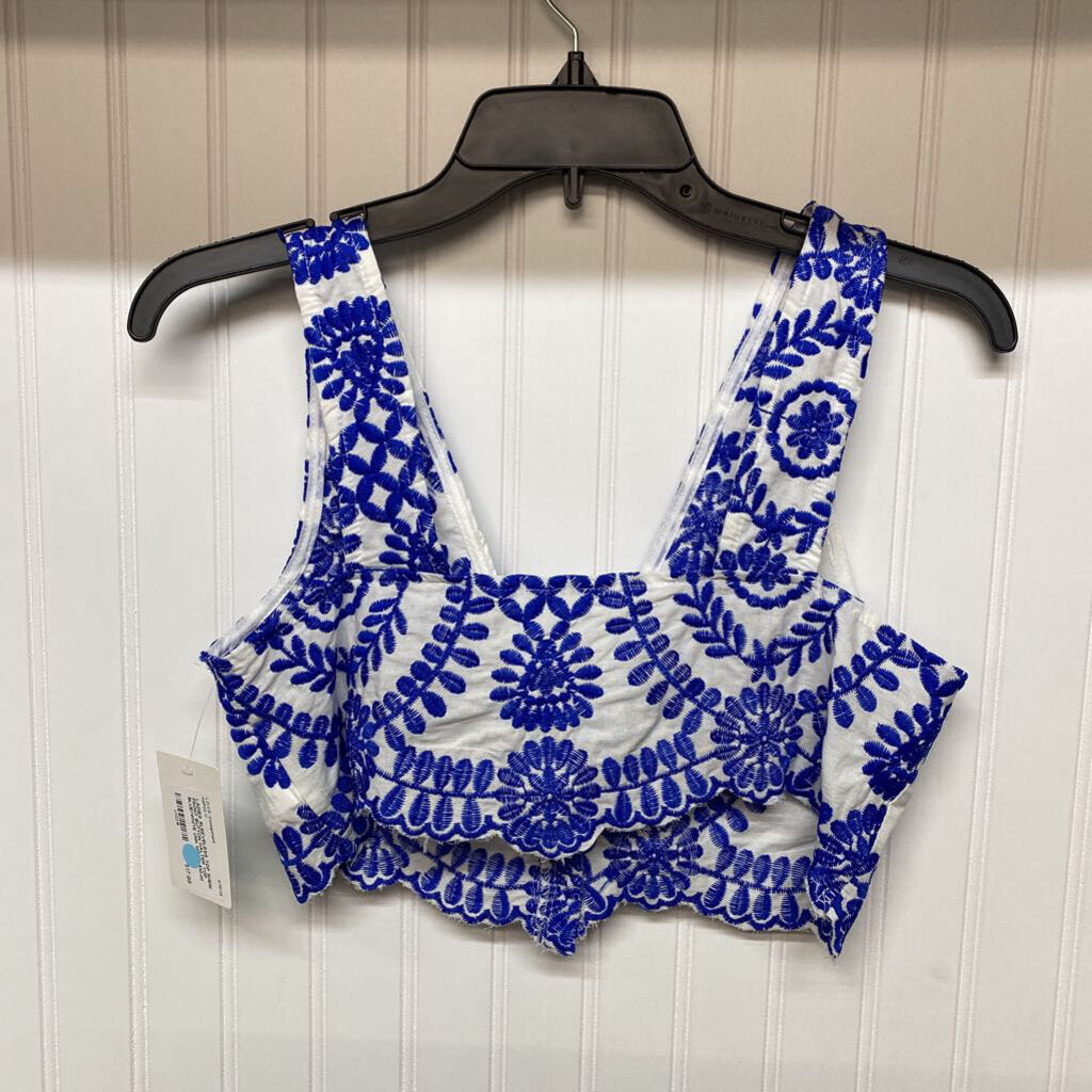 FRONT BUTTON HALTER TOP