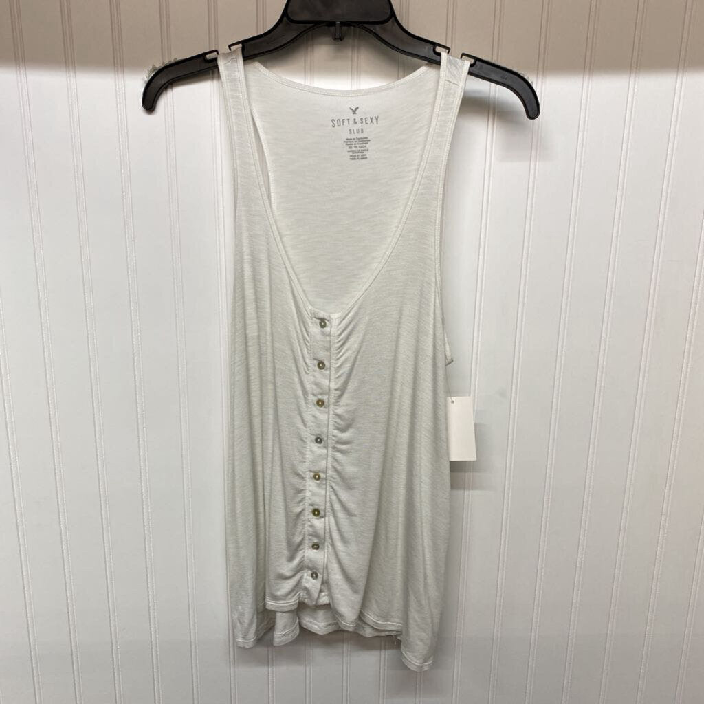 BUTTON DOWN TANK TOP