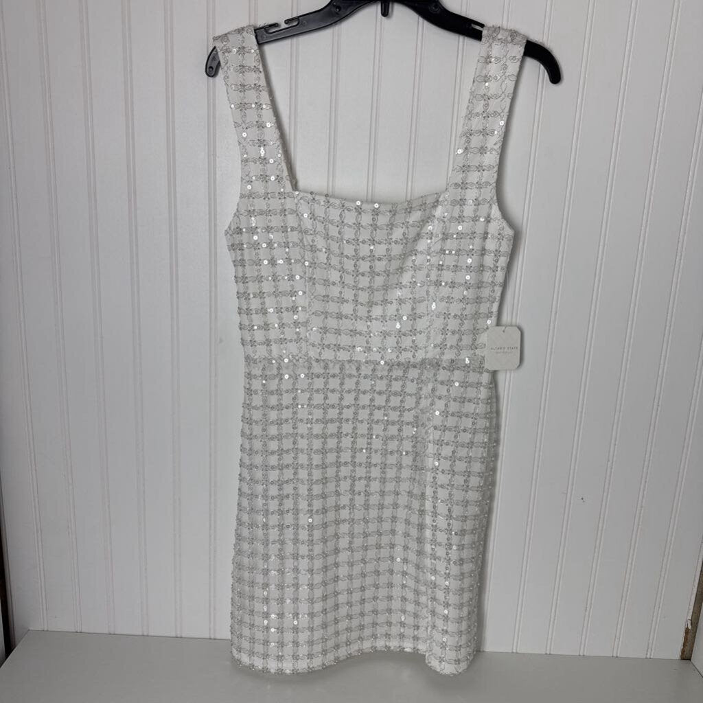 SEQUINED SHORT DRESS