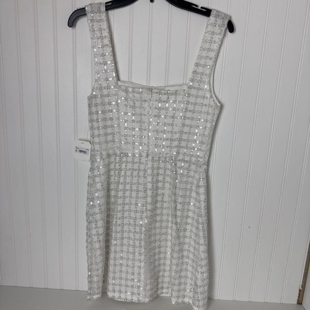 SEQUINED SHORT DRESS