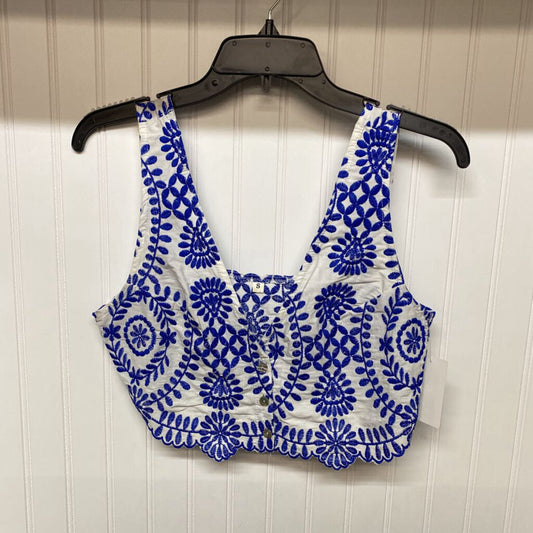 FRONT BUTTON HALTER TOP