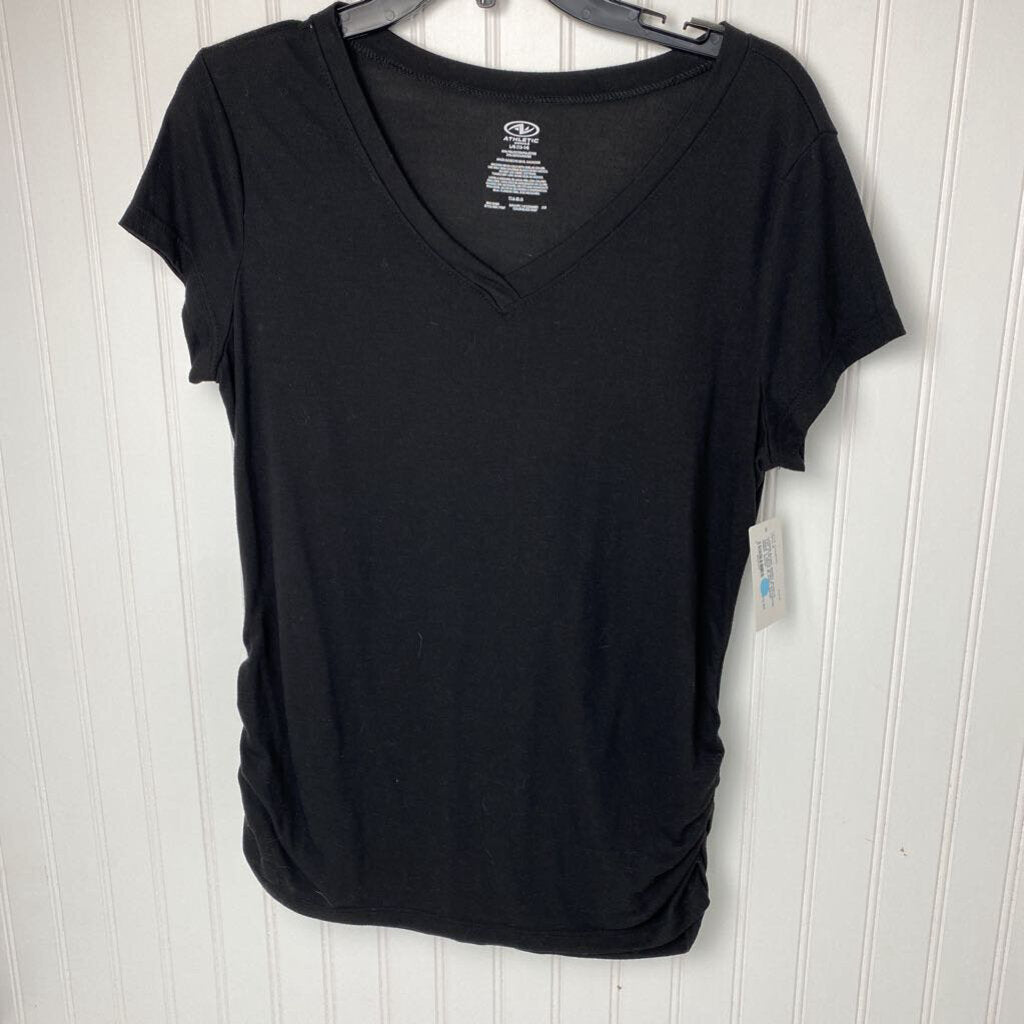 GATHERED SIDES V NECK