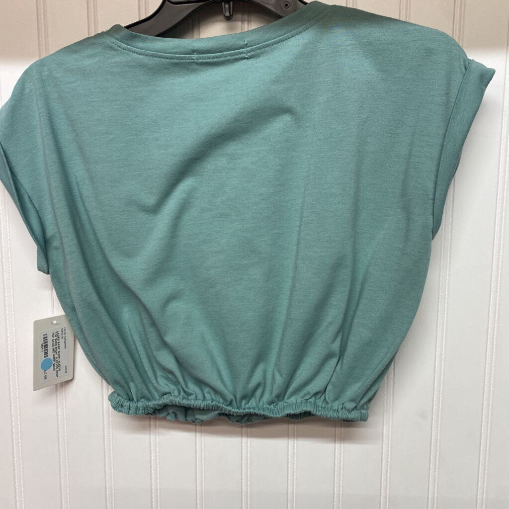 SHORT SLEEVED CROP TOP