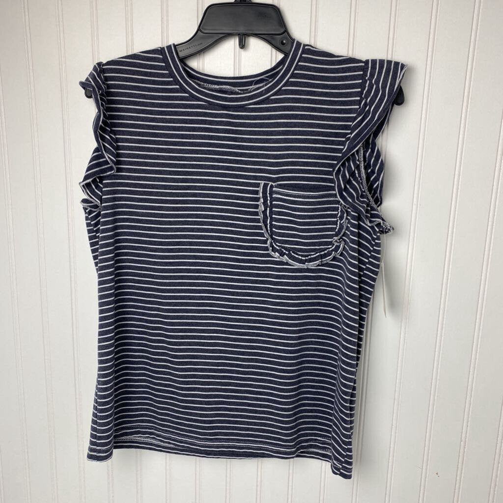 STRIPED SLEEVELESS TOP