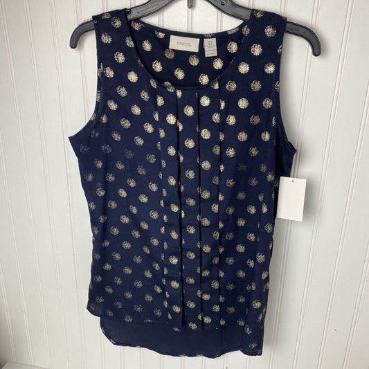 SHEAR SLEEVLESS TOP