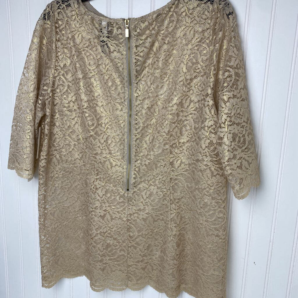 LACE SHORT SLEEVED