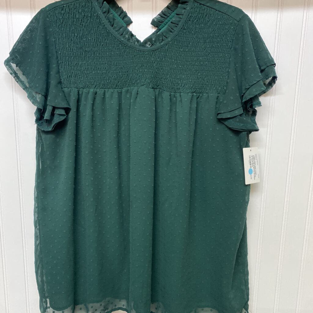SHORT SLEEVE BUTTON UP
