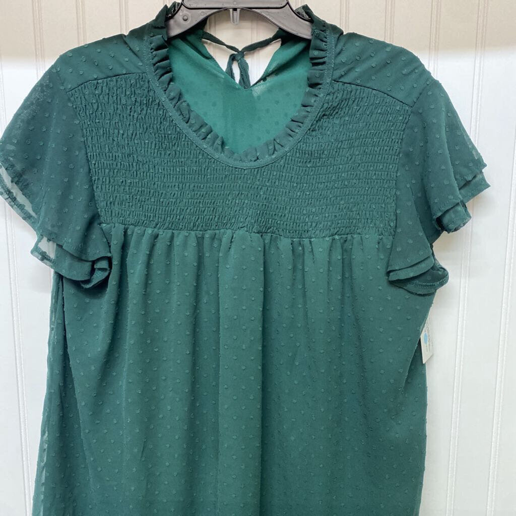 SHORT SLEEVE BUTTON UP