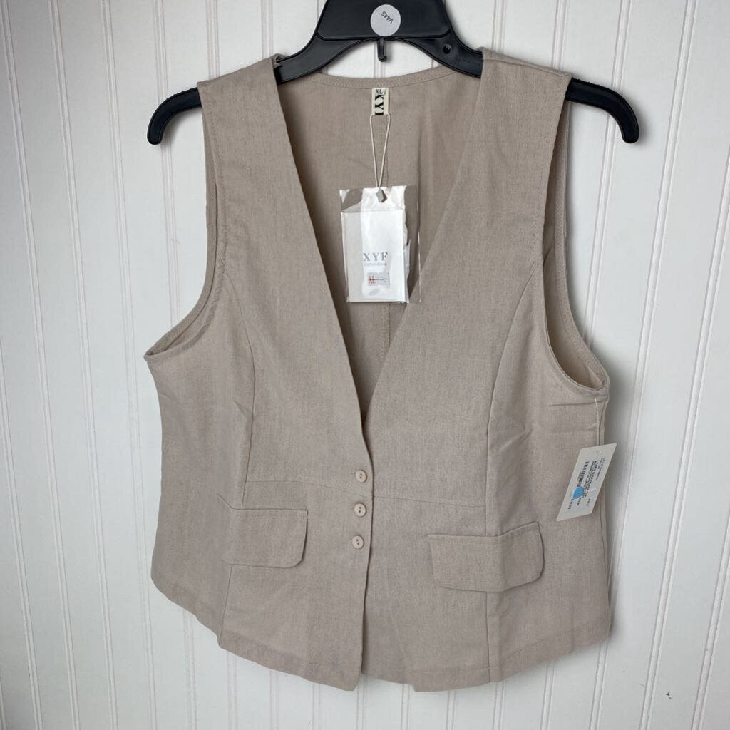 BUTTON DOWN THIN VEST