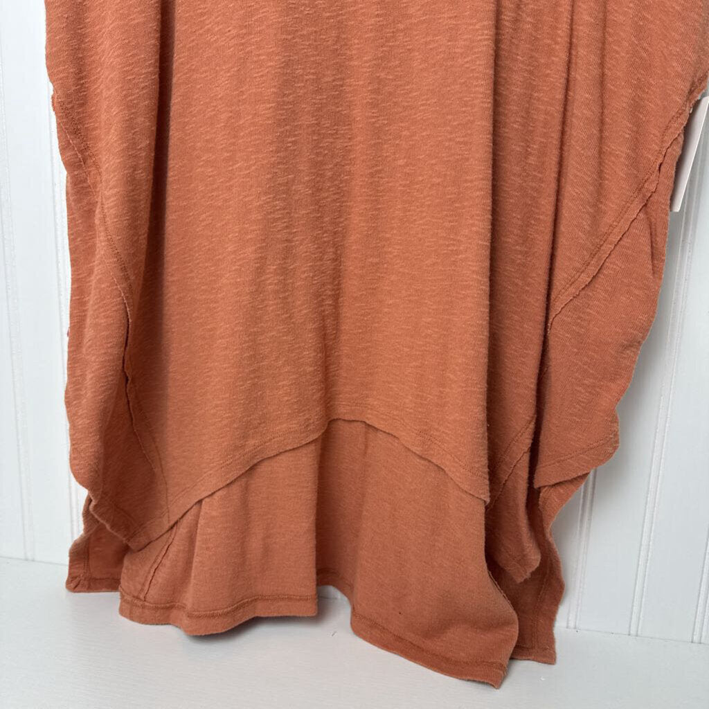 SHORT SLEEVE KNIT TUNIC