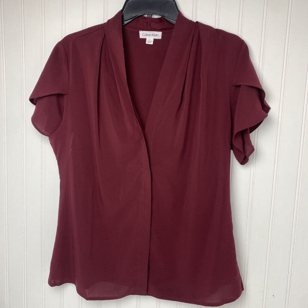 CAP SLEEVED BUTTON DOWN