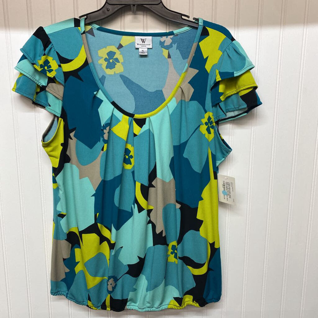 SHORT SLEEVE BLOUSE