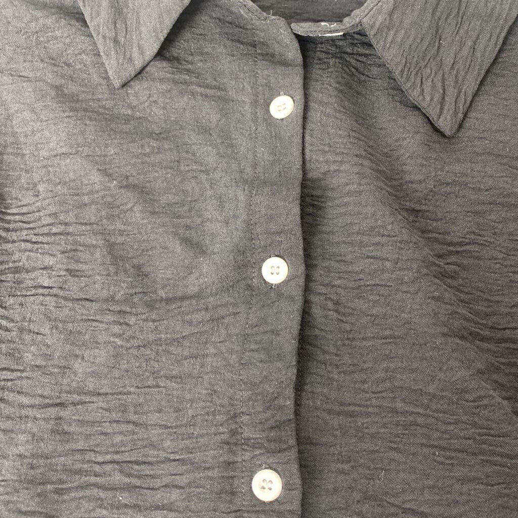 LADIES BUTTON DOWN SHORT SLEEVE SHIRT