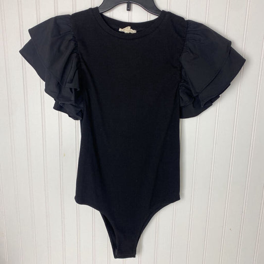 RUFFLE SLEEVE BODYSUIT