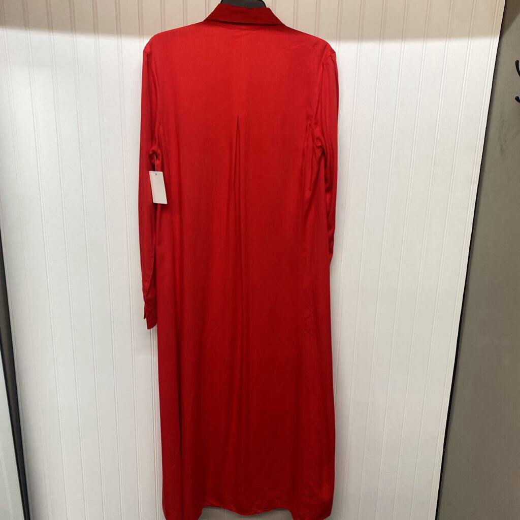LONG SLEEVED BUTTON UP DRESS