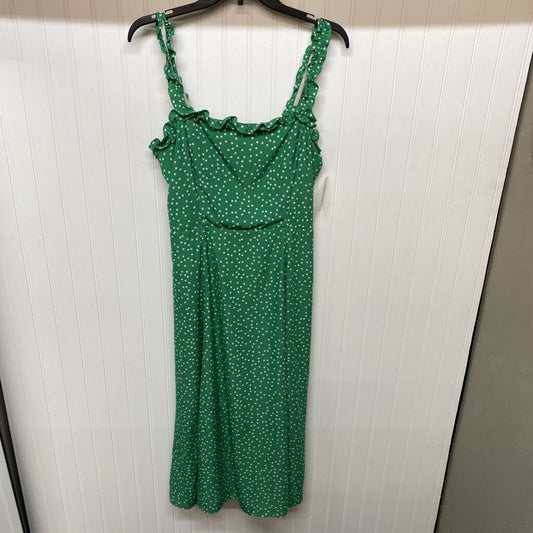 POLKA DOT MIDI DRESS
