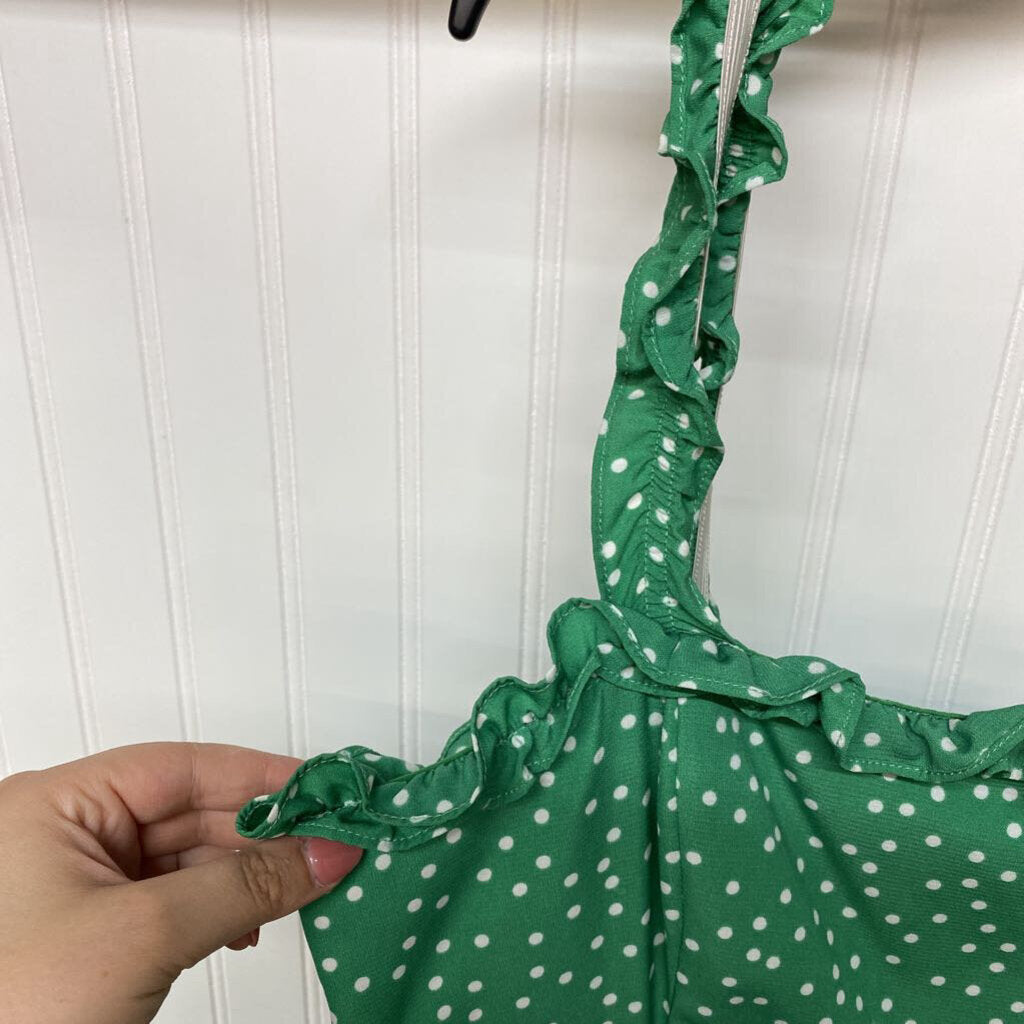 POLKA DOT MIDI DRESS