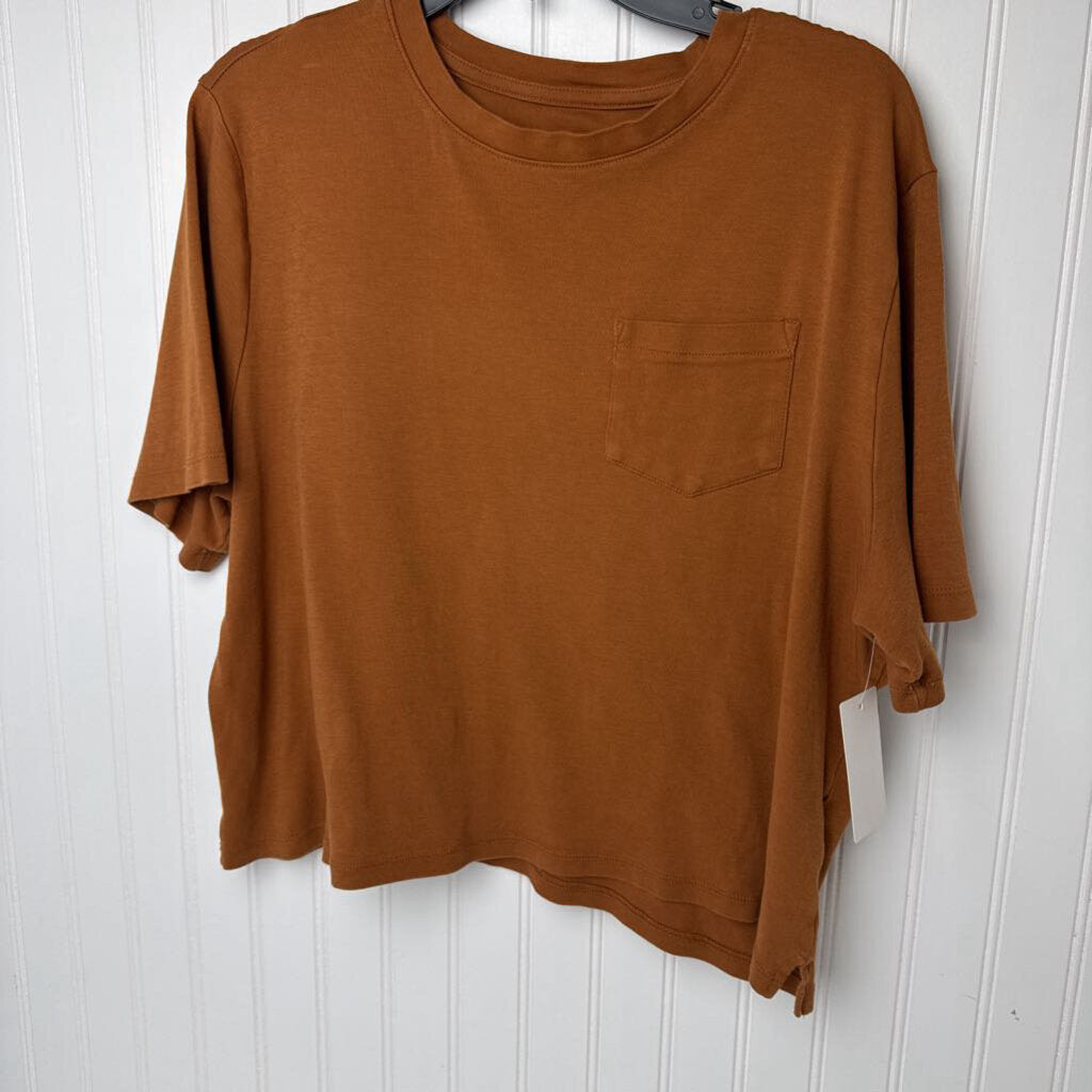 CROPPED SHORT SLEEVE TEE