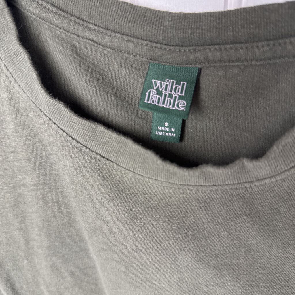 CROPPED SHORT SLEEVE TEE