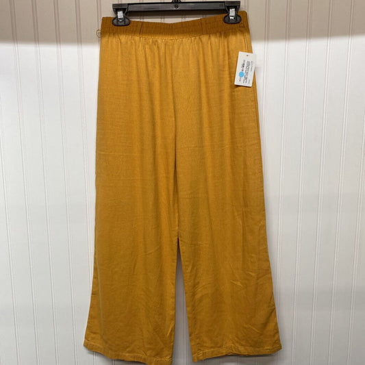 FLAT FRONT LINEN PANTS