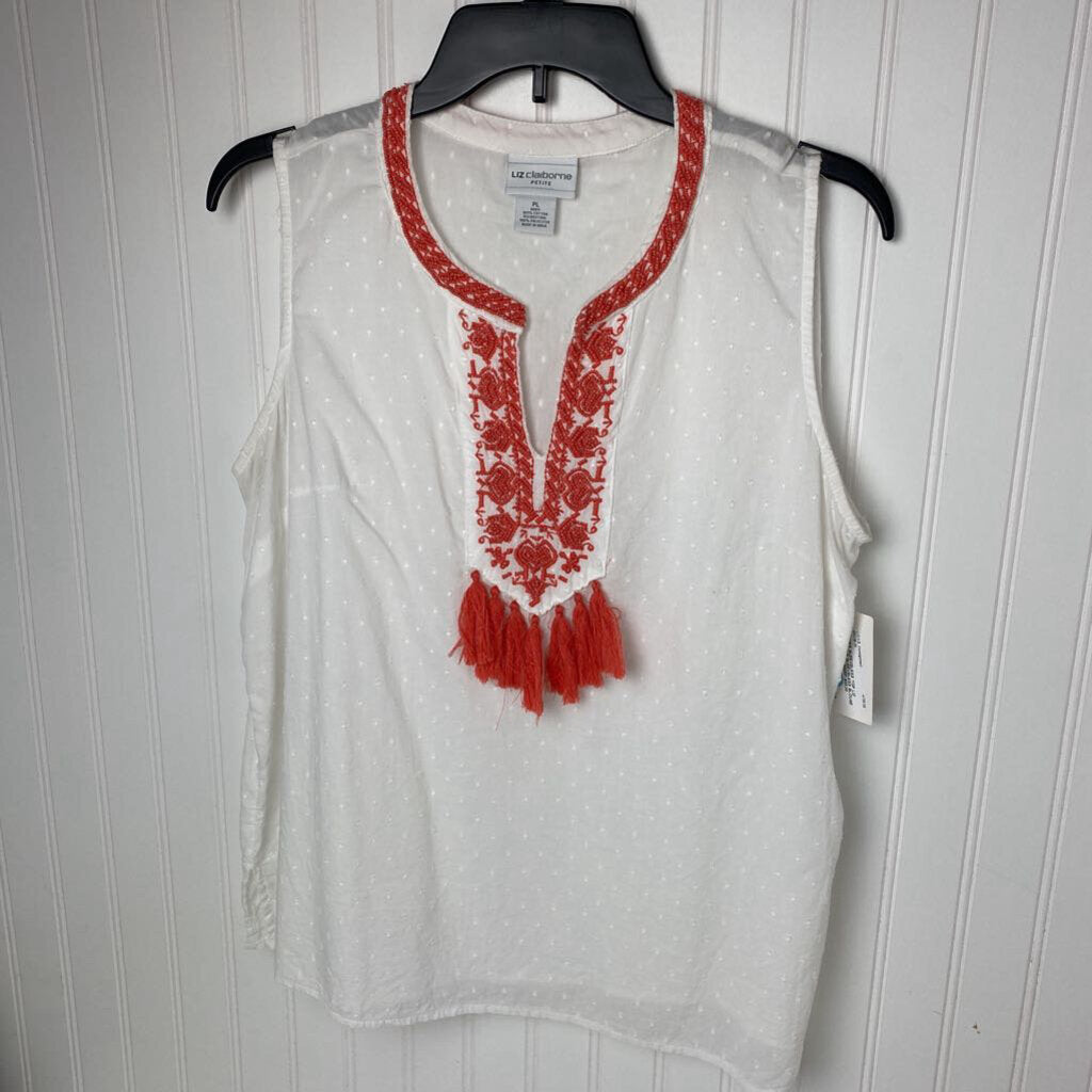 SLEEVELESS BLOUSE