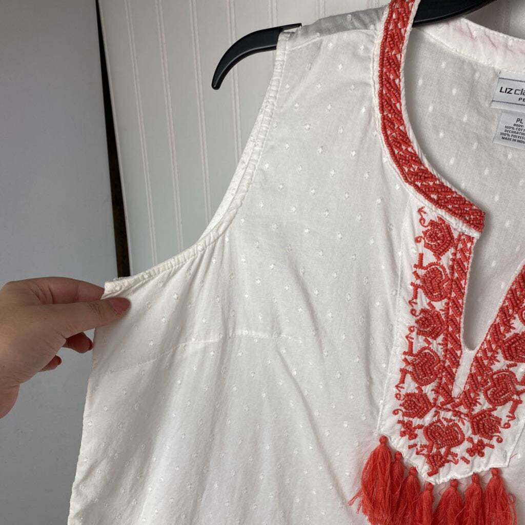 SLEEVELESS BLOUSE