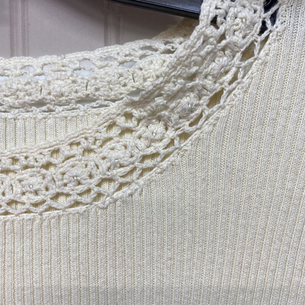 SHORT SLEEVE SWEATER