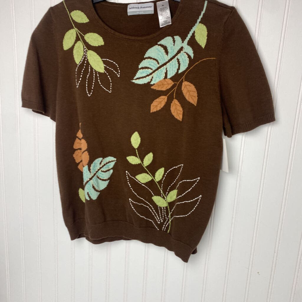 SHORT SLEEVE SWEATER