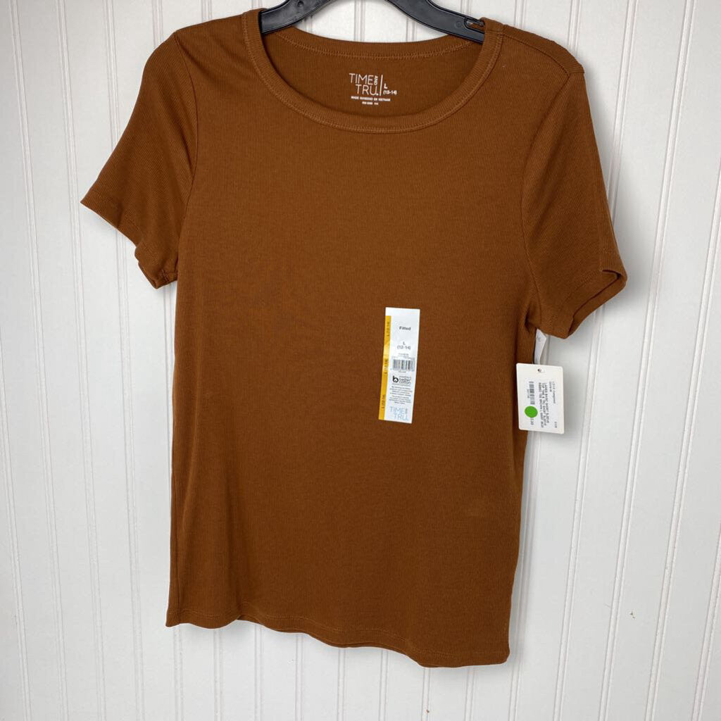 SHORT SLEEVE RIBBED TEE