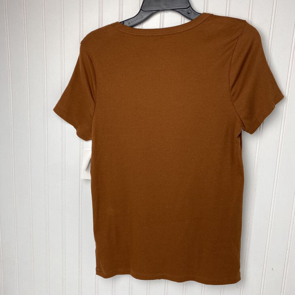 SHORT SLEEVE RIBBED TEE