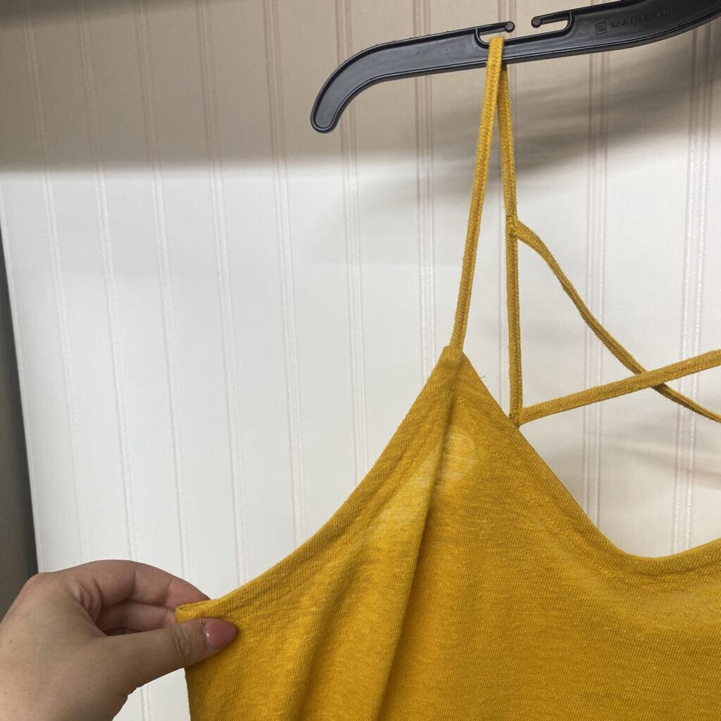 SPAGHETTI STRAP TANK TOP