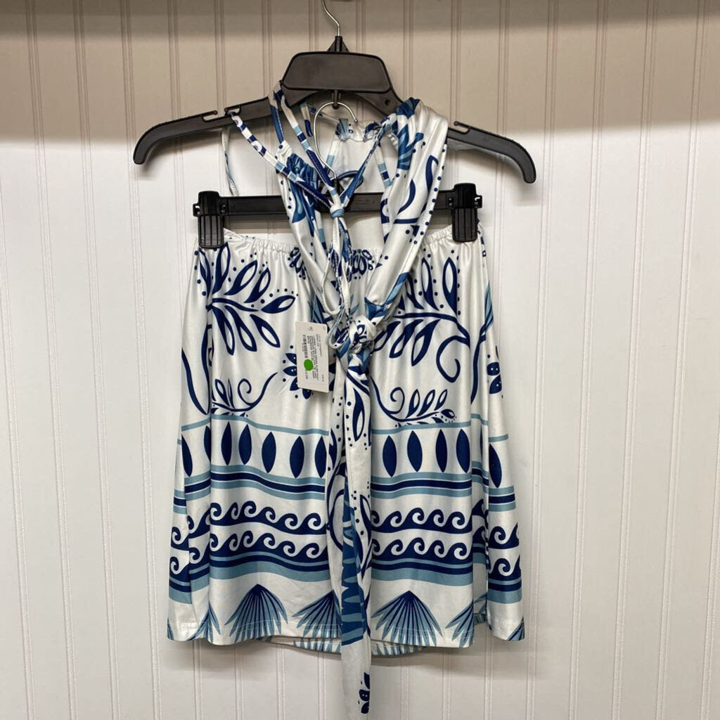BACKLESS TIE LONG SUNDRESS