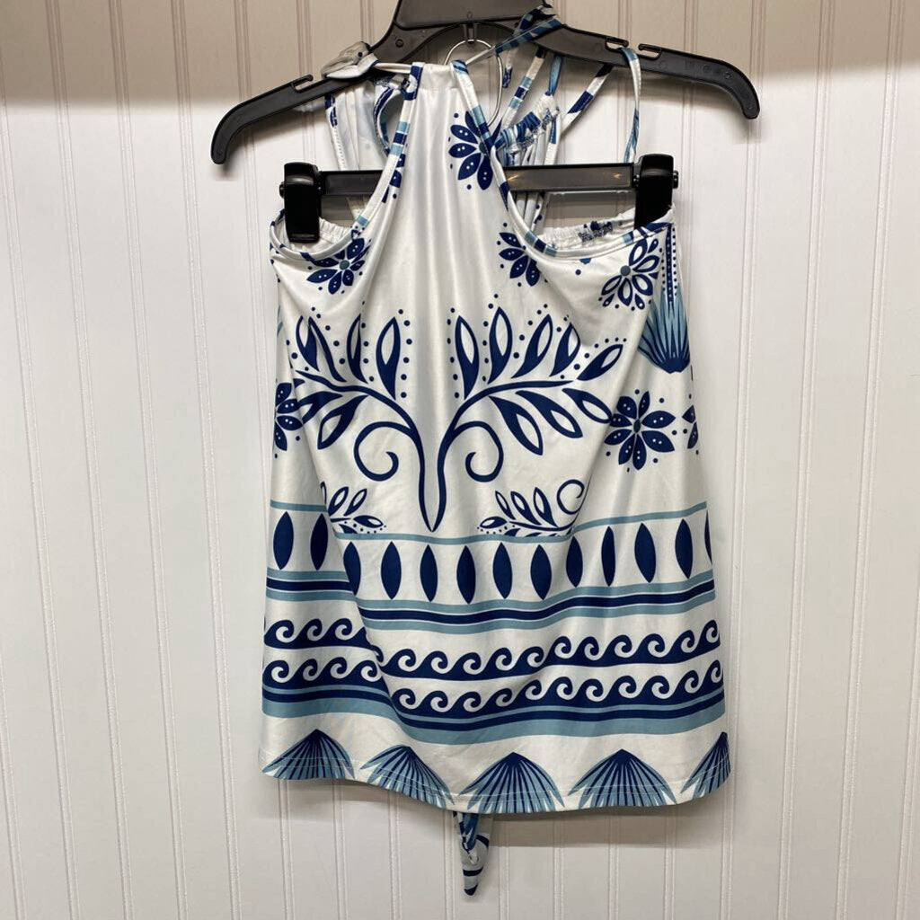 BACKLESS TIE LONG SUNDRESS
