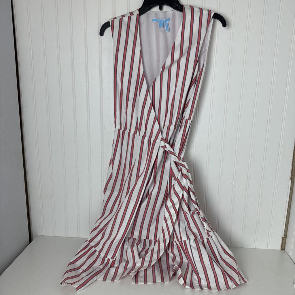 SLEEVLESS STRIPED DRESS