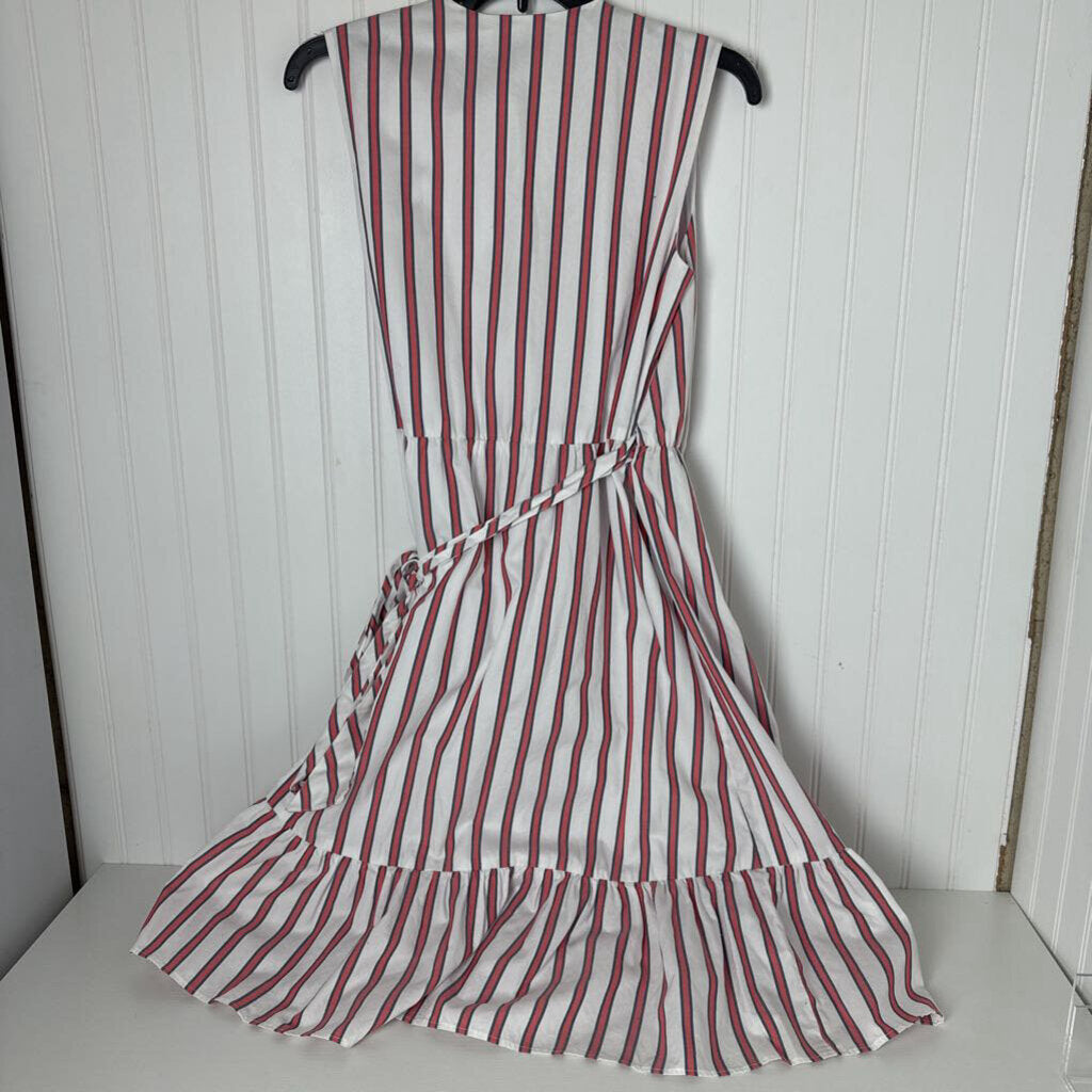 SLEEVLESS STRIPED DRESS