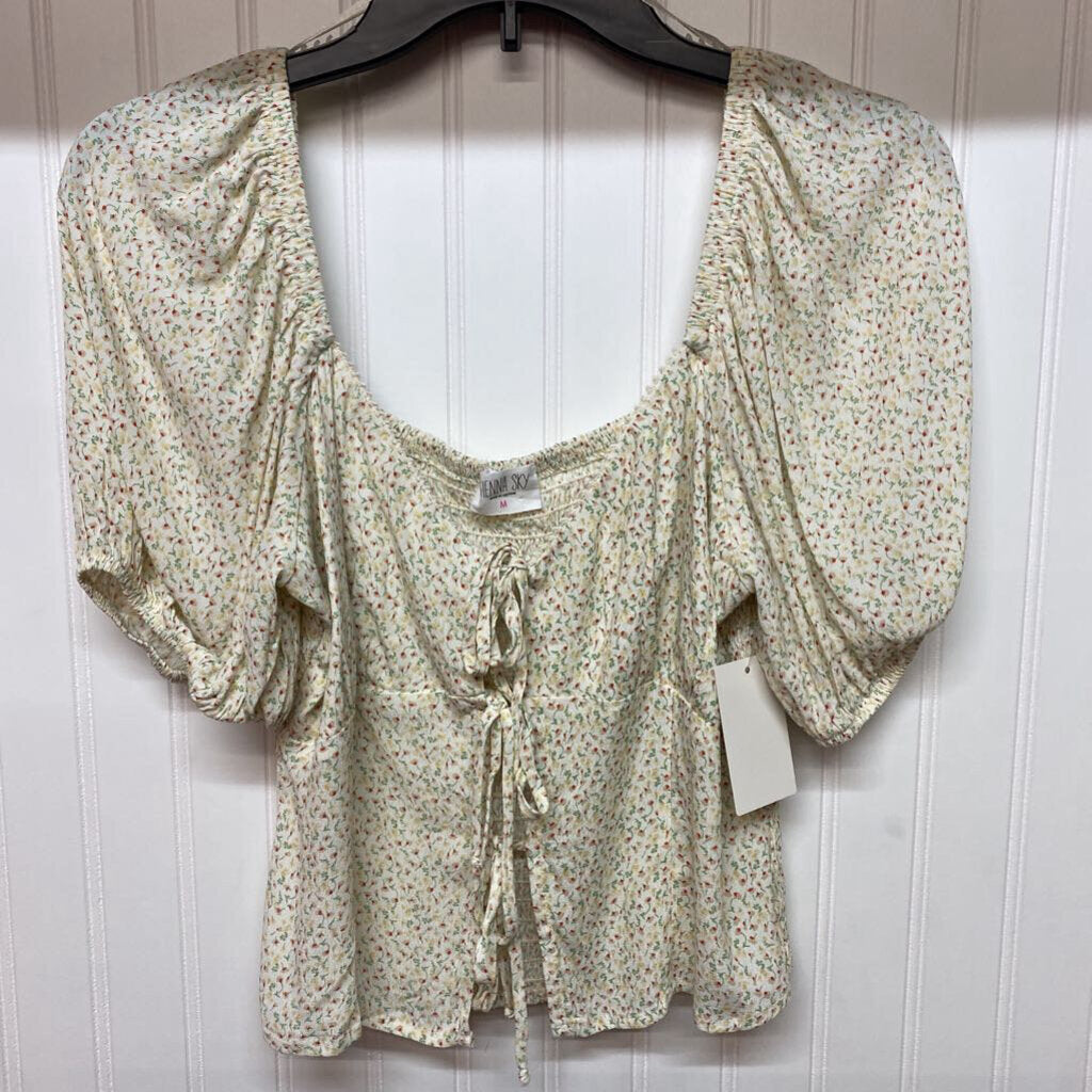 PUFFY SHORT SLEEVED