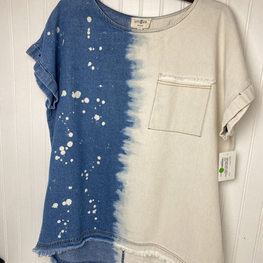 SHORT SLEEVE DENIM TUNIC
