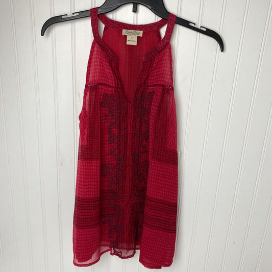 EMBROIDERED SLEEVELESS TOP