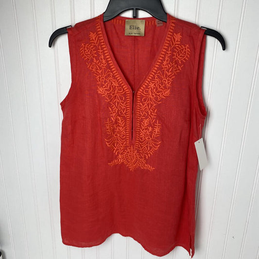 EMBROIDRED SLEEVELESS TOP