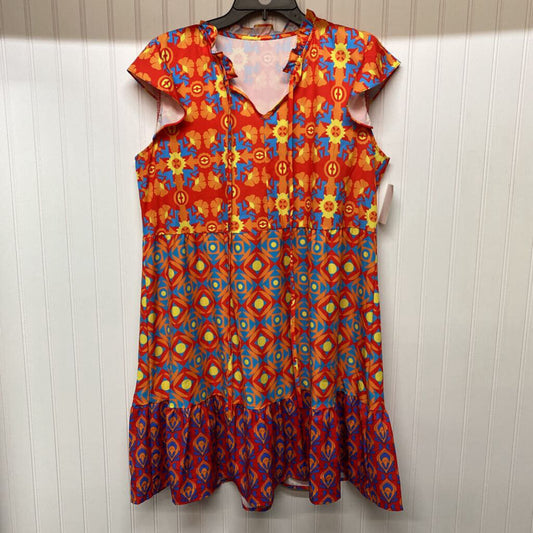 MULTI COLORED SHORT DRESS